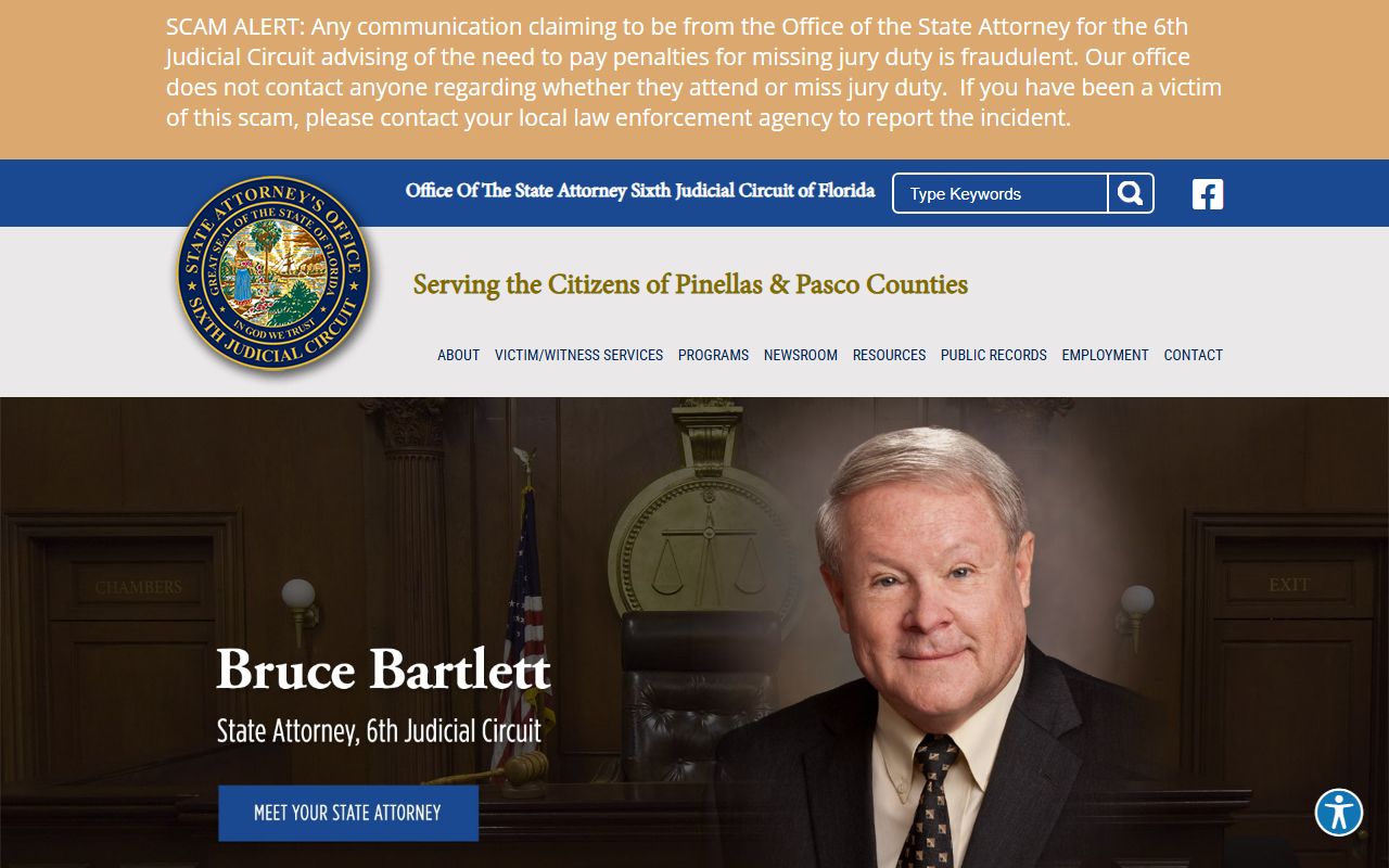Pinellas County criminal records - State Attorney Sixth Judicial Circuit website