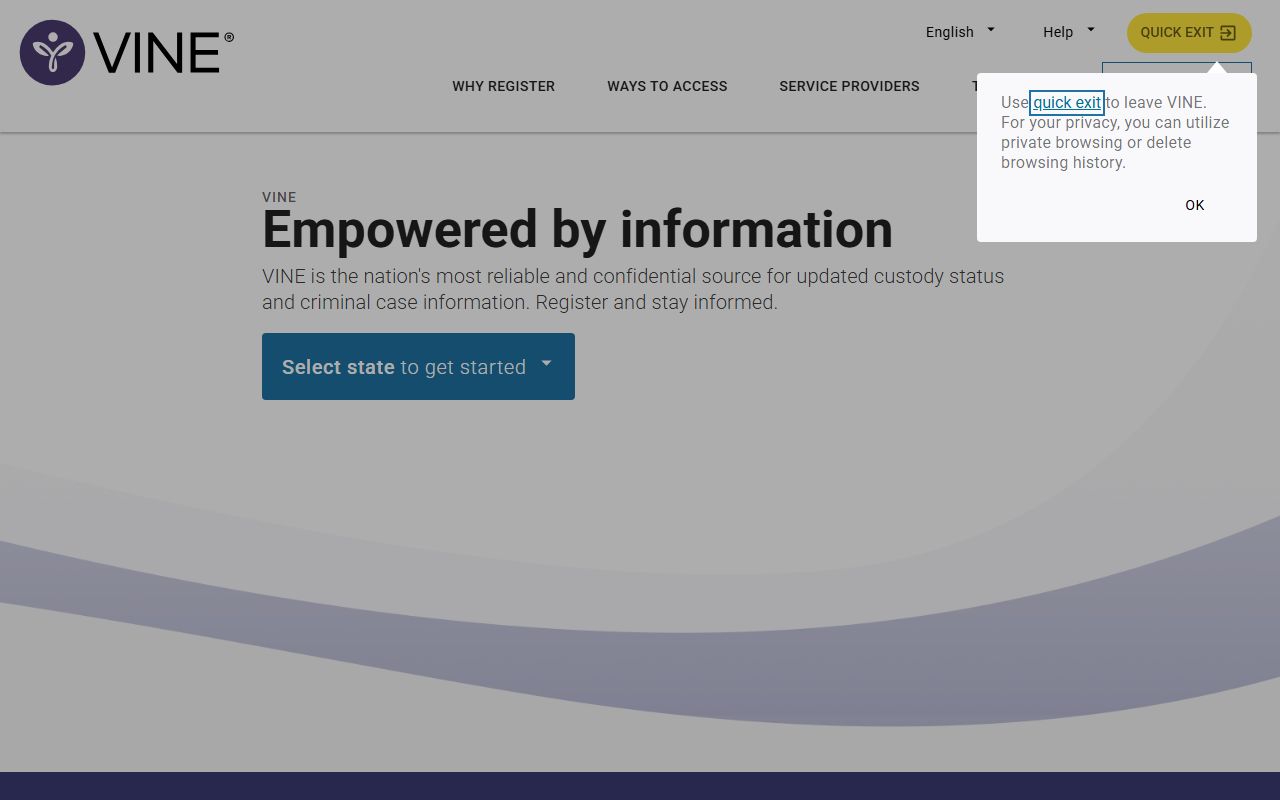 VINELink custody notification system used to monitor Pinellas County released inmates alerts