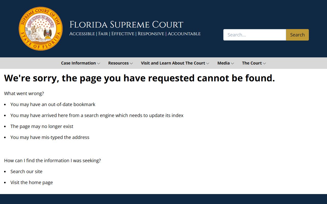 Pinellas County public records Florida court structure overview page
